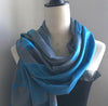 Blue Flower Pashmina