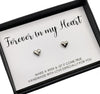 Set Of 2 Forever In My Heart Earings