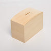 Engraved Personalised Wood Money Box - Culzean Gifts