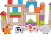 Wooden Farm Building Blocks Set - Culzean Gifts