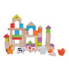 Wooden Farm Building Blocks Set - Culzean Gifts