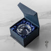 Optical Crystal Facet Trinket Dish - Engraved Personalised Glassware - Culzean Gifts
