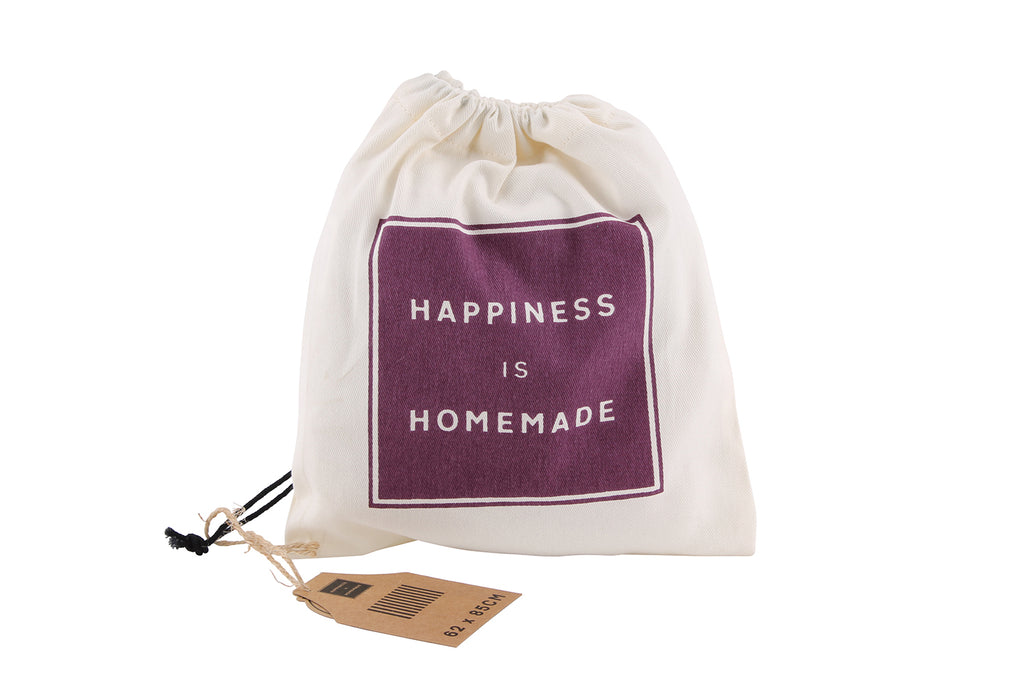 'Happiness Is Homemade' Purple Baking Apron - Culzean Gifts