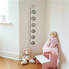 Wooden Unicorn Height Chart with Photos & Magnetic Slider - Culzean Gifts