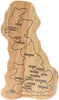 Engraved Personalised Wooden Great British Cheese Board - Culzean Gifts