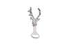Stag Head Bottle Opener In Organza Bag - Culzean Gifts