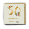 Card With Magic Growing Bean - 50th Birthday