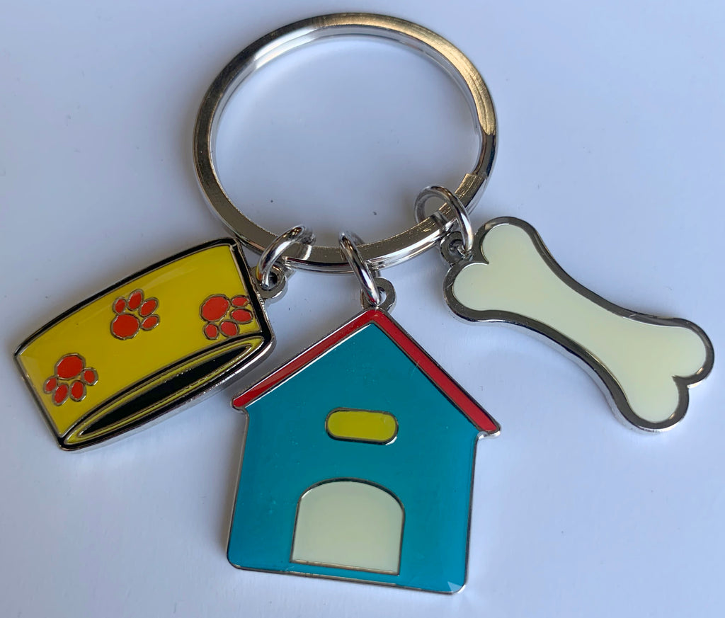 Dog House Key Fob - Available Engraved Personalised