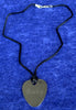 Polished stainless steel guitar plectrum necklace - Available Personalised Engraved