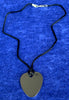 Polished stainless steel guitar plectrum necklace - Available Personalised Engraved