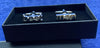 Sets of Silver Plated Wedding Cufflinks