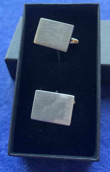 Engraved Personalised Cufflinks