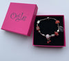 Candy Red - Charm Bead Bracelet, Modern Day Design by Culzean Ogle