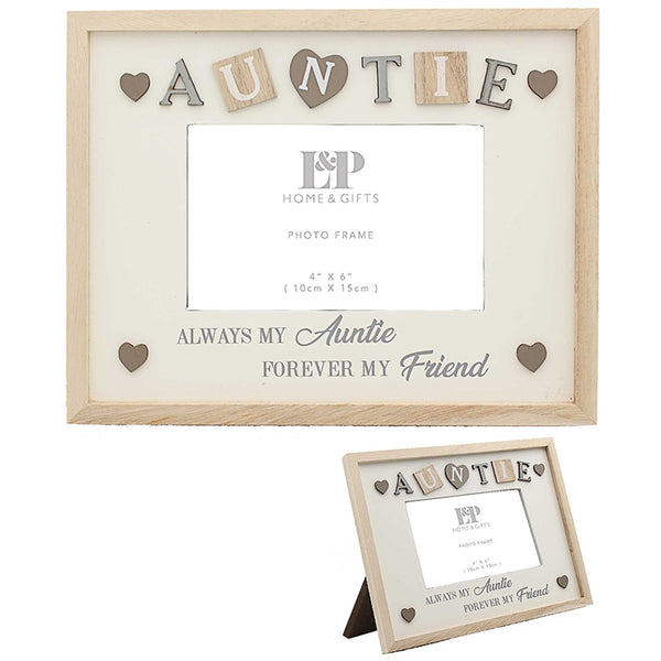Sentiments Frame Auntie 25cm