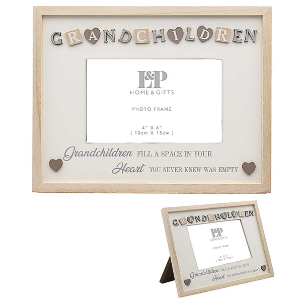 Sentiments Frame Grandchild 25cm