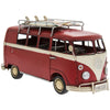 Tin Vintage Red VW Campervan
