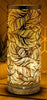 Leaf Touch Sensitive Aroma Lamp - Amber And Silver 26cm