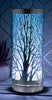 Blue And Silver Touch Sensitive Aroma Lamp 26cm