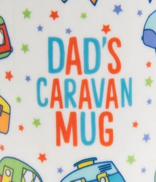 Dads Ceramic Caravan Mug 12cm