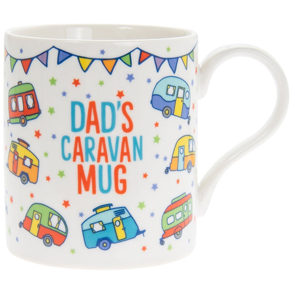 Dads Ceramic Caravan Mug 12cm