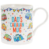 Dads Ceramic Caravan Mug 12cm