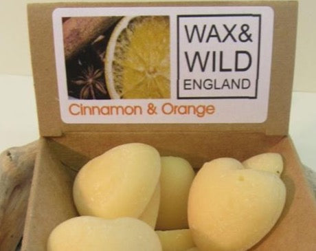 Box of 20 Soy Wax Melts - Cinnamon And Orange