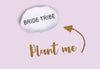 Card With Magic Growing Bean - Be My Bridesmaid - Culzean Gifts