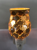 10W Plug-In Glass Wax Melter Aroma Lamp - Gold Ginko