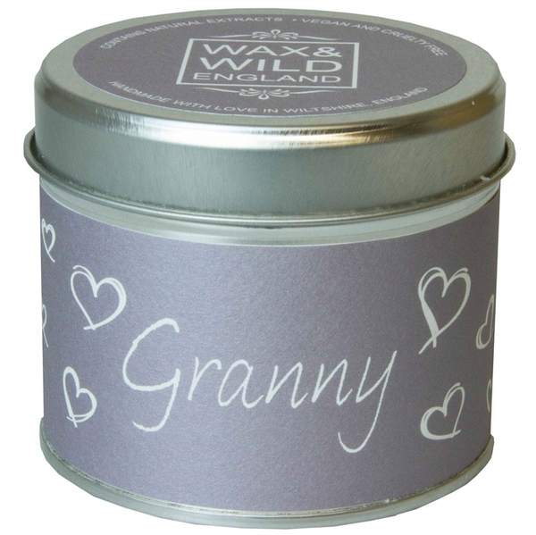 Sentiments Candle in Tin - Granny