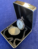 Gents Fashion Plain Quartz Chrome Pocket Watch