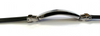Stainless Steel & Rubber Cord Bracelet - Available Personalised Engraved