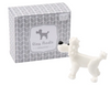Glass Poodle Ornament 5.5cm