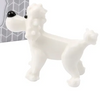 Glass Poodle Ornament 5.5cm