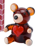 Glass Teddy 3.5cm