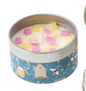 The Beekeeper Orange & Grapefruit Turquoise Candle