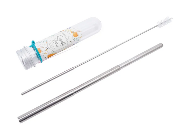 The Beekeeper Reusable Metal Straw