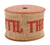 'Do Not Open Until 25th December' Jute Ribbon 3M