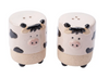 Stoneware Cow Salt & Pepper Pot