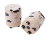 Stoneware Cow Salt & Pepper Pot
