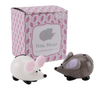 Glass Mice Ornaments