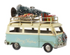 Tin Christmas Campervan 17cm