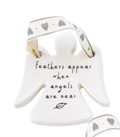 Sent & Meant Ceramic Angel Hangers - 9 Different Designs
