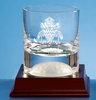 8oz Handmade Golf Ball Base Whisky Tumbler