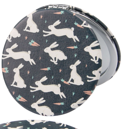 Wild Thoughts Rabbit Compact Mirror - Culzean Gifts