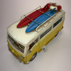 Large Tin Camper Van - Yellow - Culzean Gifts
