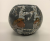 Christmas Winter Robin Ceramic Circular Candle Holder - Culzean Gifts