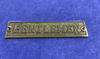 CAST BRASS DOOR SIGN "GENTLEMEN" - Culzean Gifts