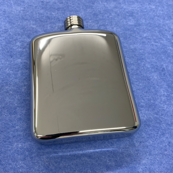 Engraved Personalised Stainless Steel Hip Flask - Culzean Gifts