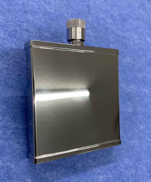 Engraved Personalised Small 2oz Polished Hip Flask - Culzean Gifts