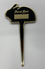 Personalised 'Pet at Rest' Cast Brass Memorial Stake (Rabbit)